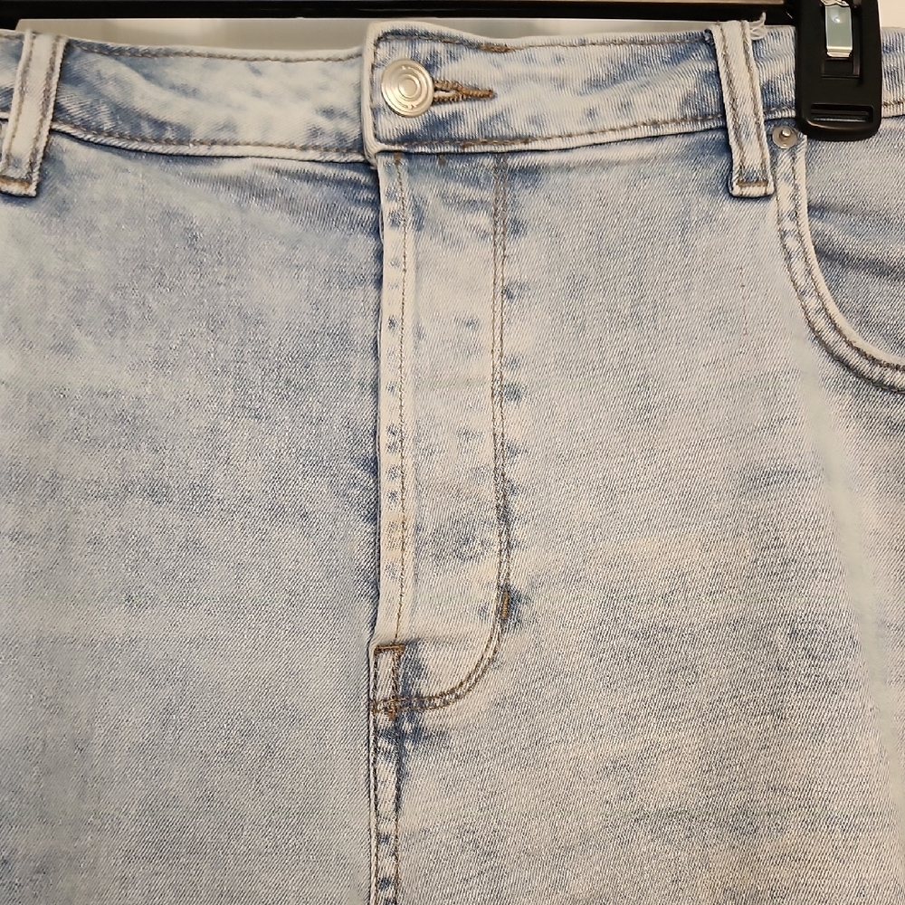 Size 21 Junior No Boundaries Light Blue Denim - Picture 5 of 14